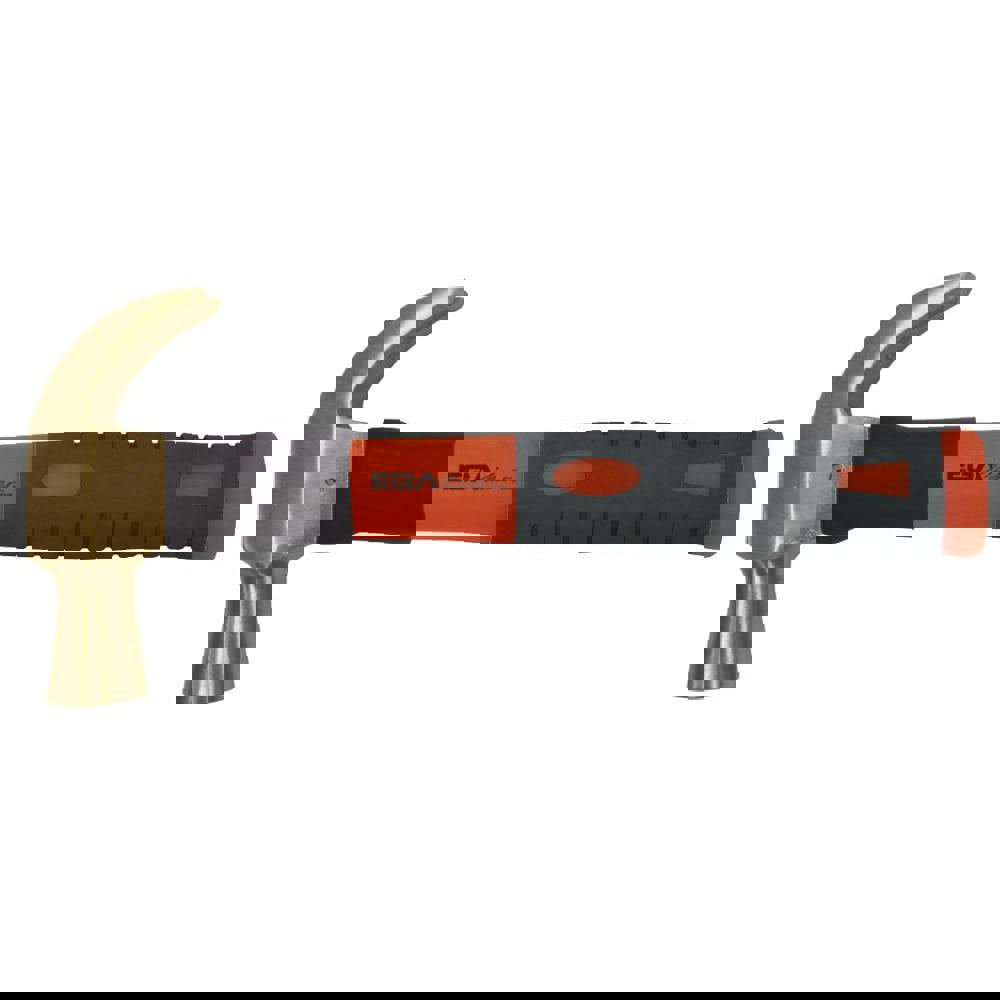 Nail & Framing Hammers; Claw Style: Curved ; Head Weight (Lb): 1.10 ; Head Weight (Oz): 17.6 ; Head Material: Beryllium Copper ; Handle Material: Fiberglass with Rubber Grip ; Face Diameter: 29mm